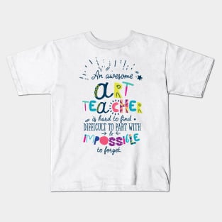 An Awesome Art Teacher Gift Idea - Impossible to forget Kids T-Shirt